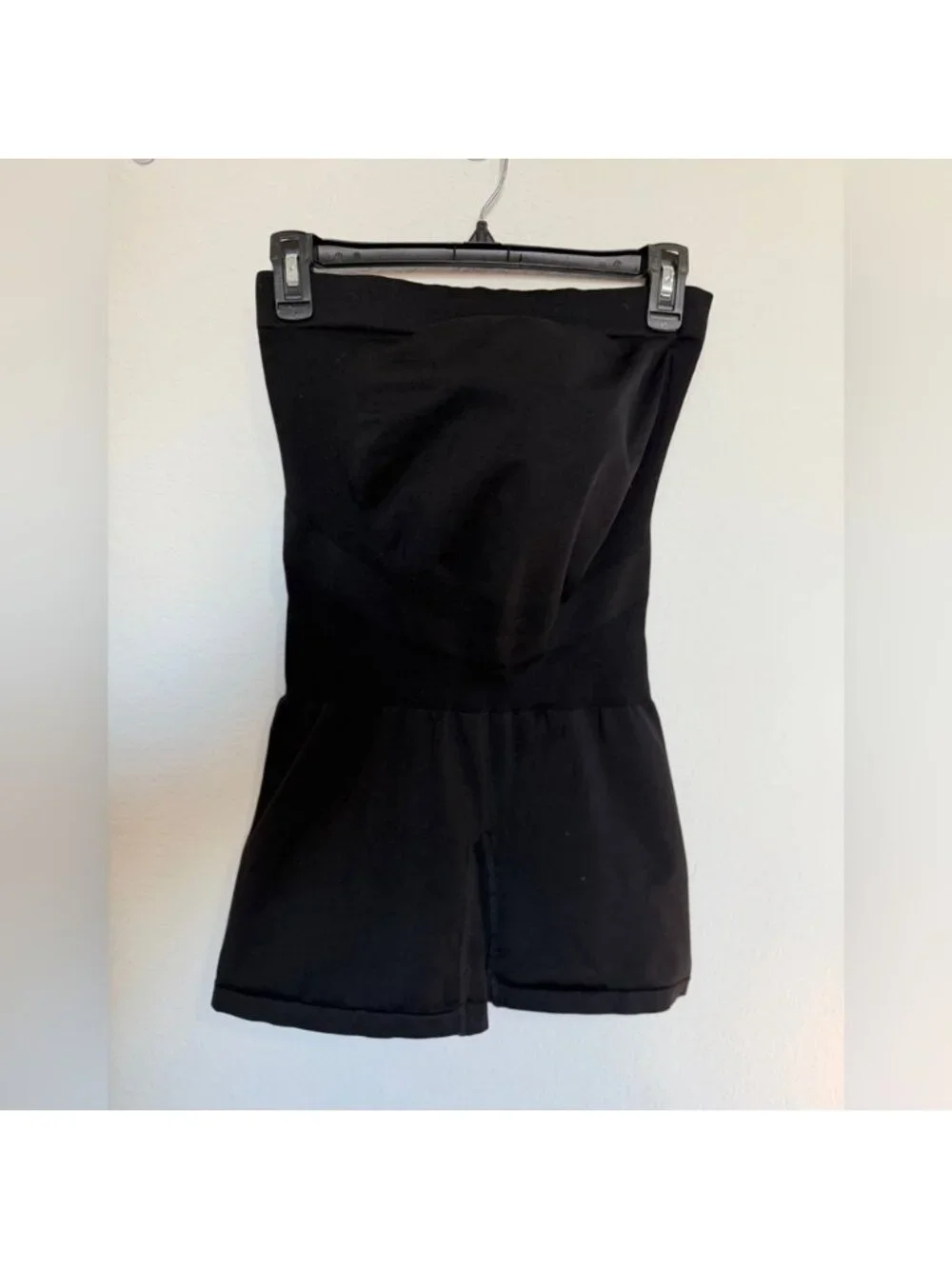 Black Maternity Bike Shorts